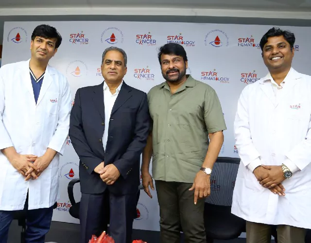 Chiranjeevi At Free Cancer Screening Camps Schedule Announcement Press Meet